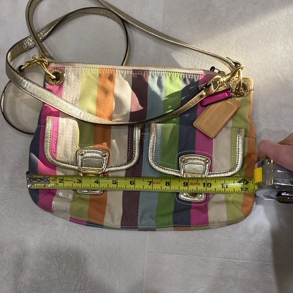Multicolored coach purse - Picture 5 of 6